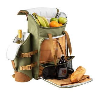 IceMax Leave Only Footprints Recycled ♻️ Picnic Cooler Backpack - Cabin Max