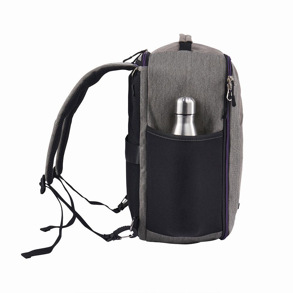 Manhattan Stowaway 20L with Digital Lavender Zip - 40x20x25cm - Cabin Max